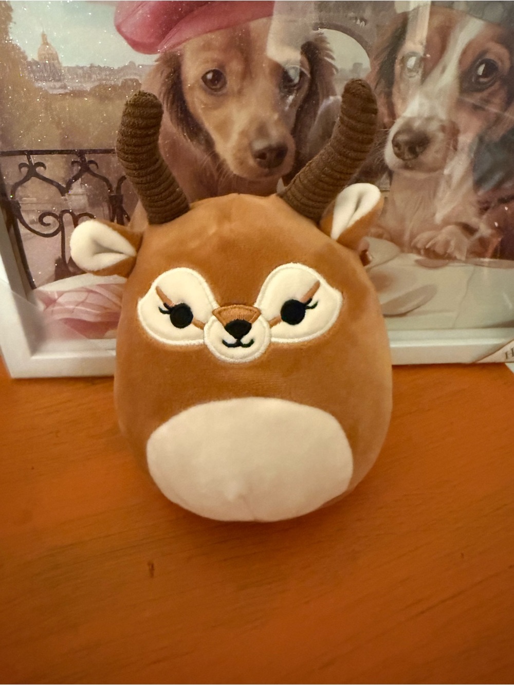Squishmallows Adila Brown Antelope Plushy NWOT